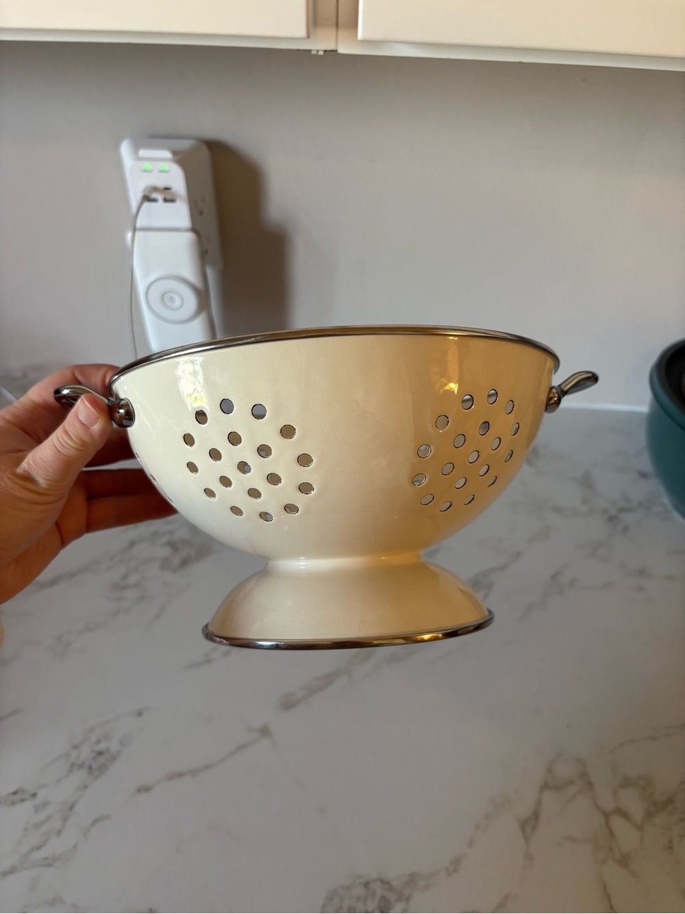 Ikea Metal Cream Colander